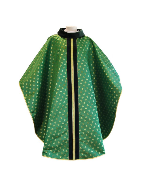 Damascus Chasuble - Green
