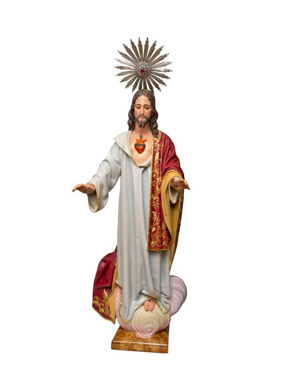 Heart of Jesus with Red Cloak