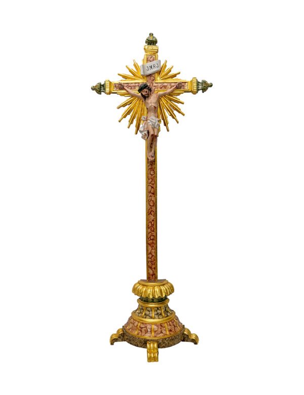 Crucifix with Golden Rays