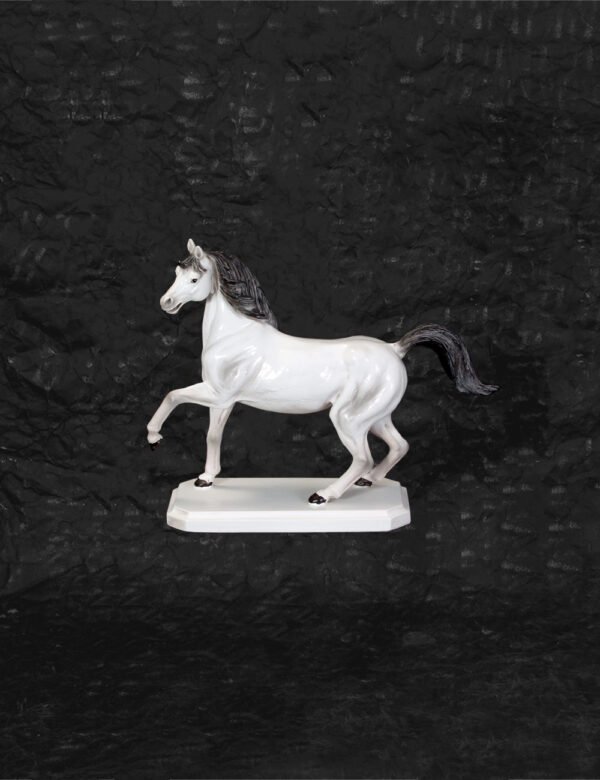 White Horse Sculpture