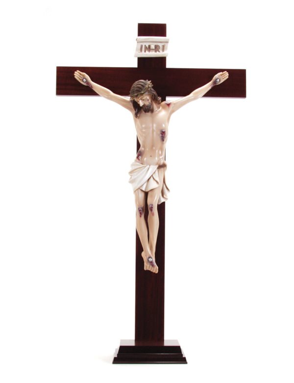 Standing Crucifix with Square Base