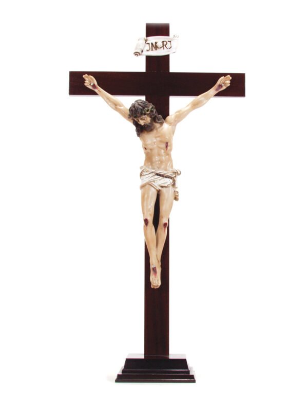 Wooden Perching Crucifix