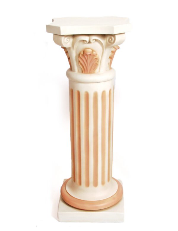 Column with leaves