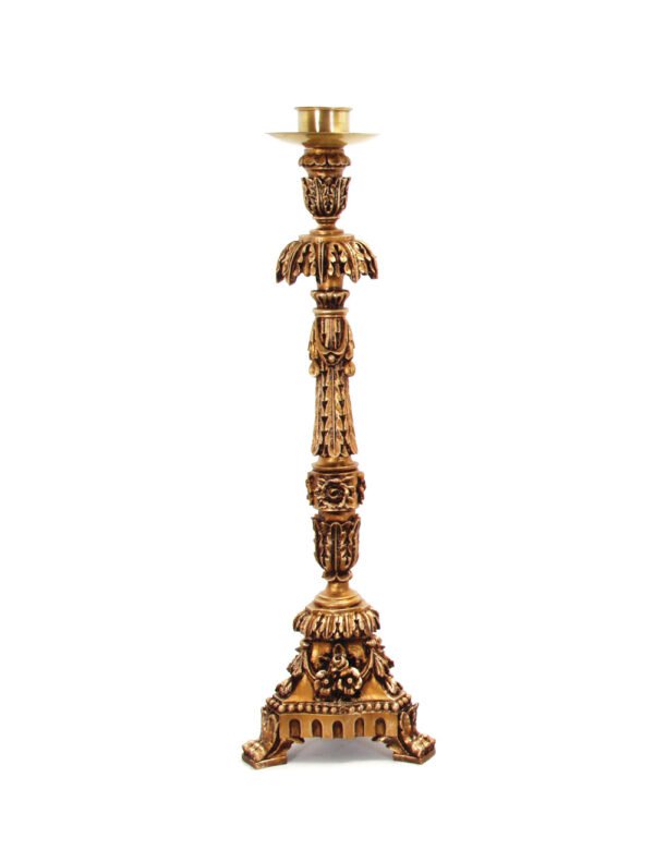 Ornate Golden Baroque Candlestick