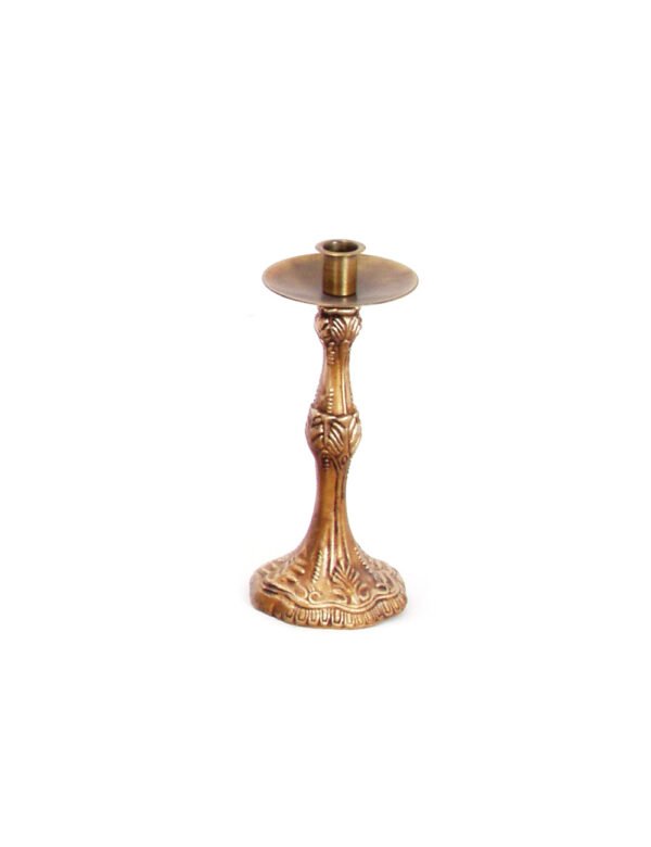 Ornate Low Candlestick