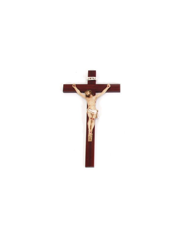 Traditional Dark Wood Crucifix