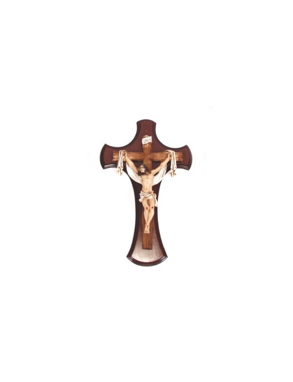 Wall Crucifix with Rounded Bottom