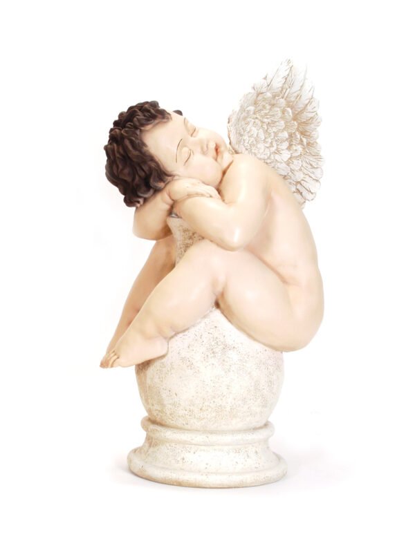 Angel Sleeping on the Ball