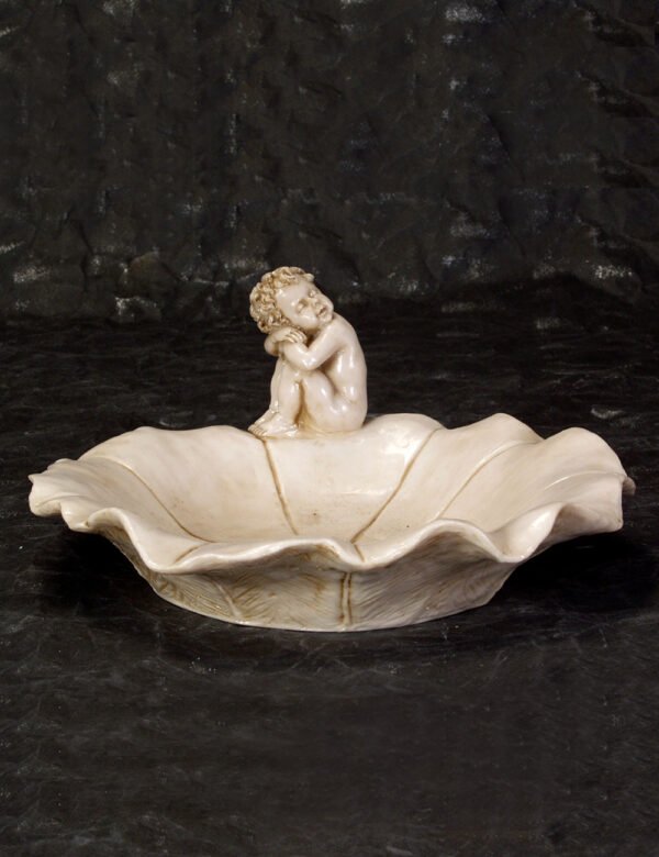 Bowl with sleeping angel