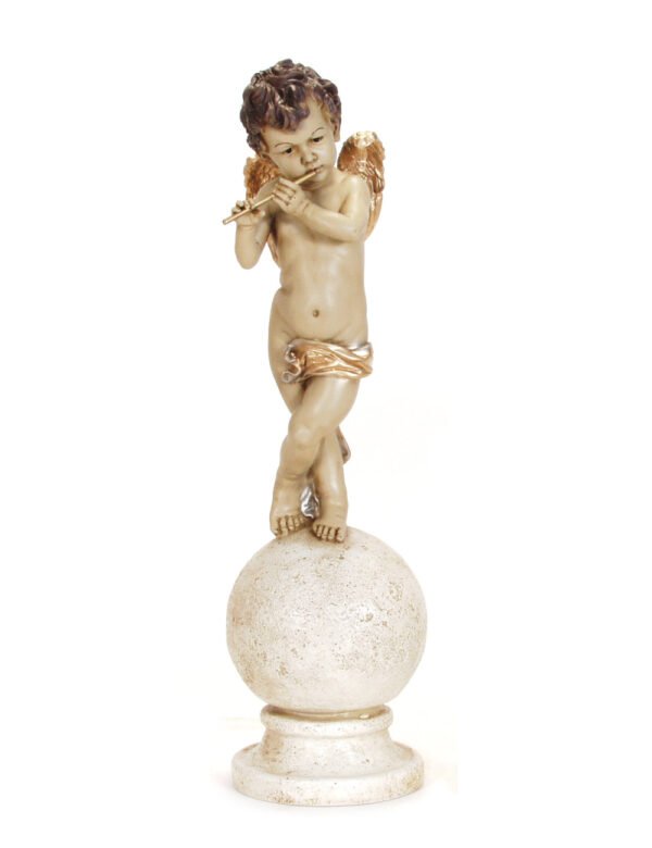Angel with Flute on the Ball