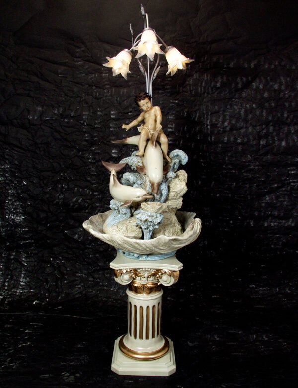 dolphin fountain