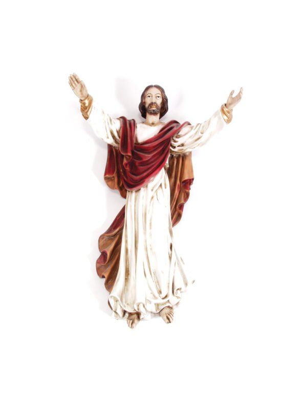 Image of Christ with red cloak
