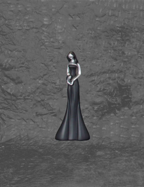 Plain Abstract Mother with Girl