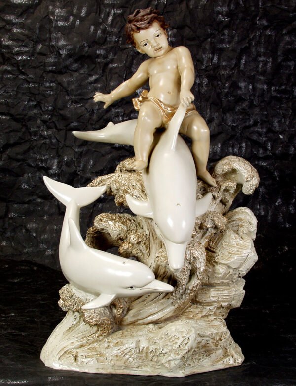 Angel with Dolphins