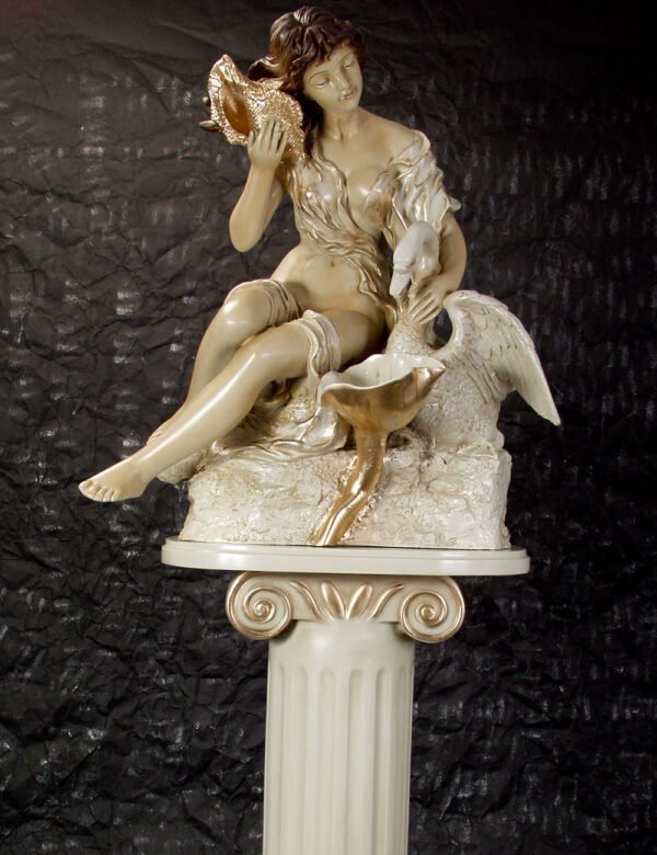 Woman with Swan