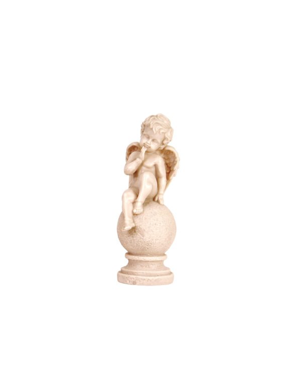 Angel with Hand over Mouth