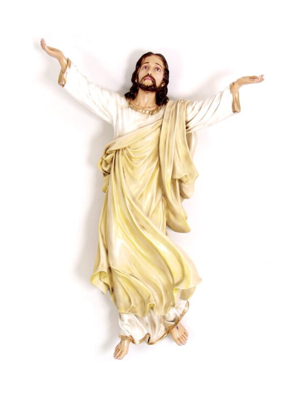 Resurrected Christ in Beige or Burgundy - Bege