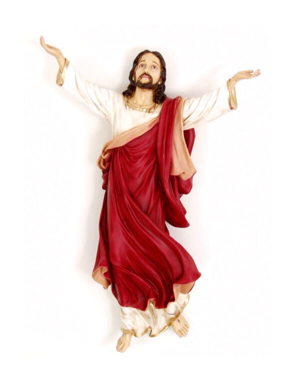 Resurrected Christ in Beige or Burgundy - Bordô