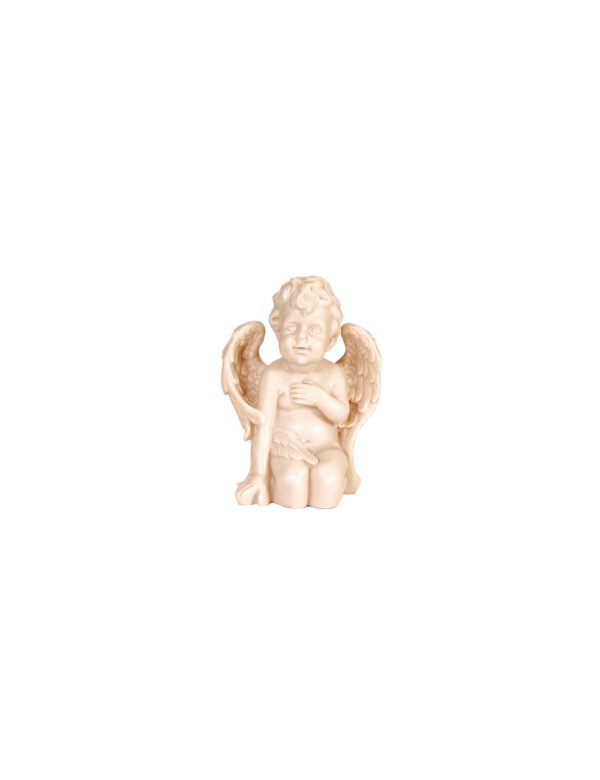 Angel Kneeling with Hand on Chest